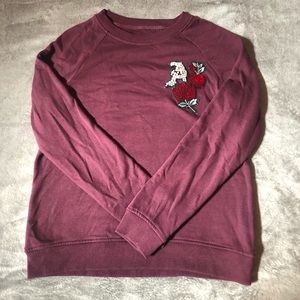 Medium Sized Maroon Hoodie